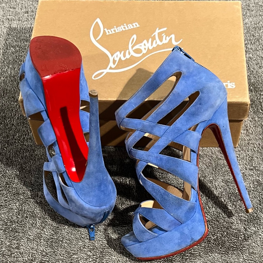 Christian Louboutin Balota Caged Sandals - Picture 12 of 16